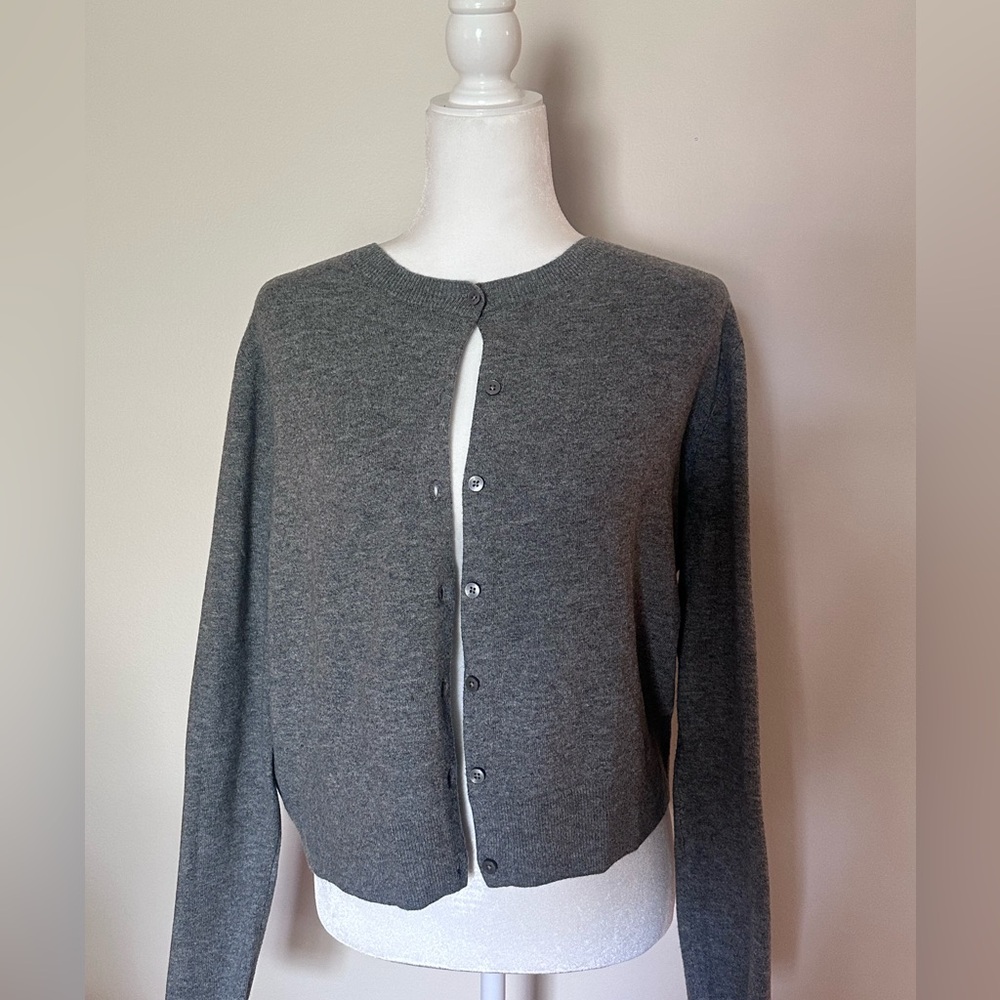 Target - grey cardigan